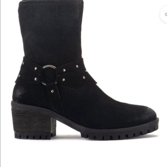 Vintage Foundry Sienna Suede Stud Boots Size 9.5 New in Box Y - Picture 6 of 7